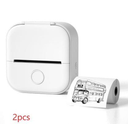 Portable Mini Thermal Label Printer / Printer Bluetooth-compatible Mini Label Printer Price Tag