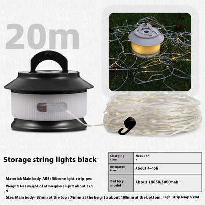 Outdoor Camping Light String Table Lamp / Tent Ambience Light Party Decoration Lamp