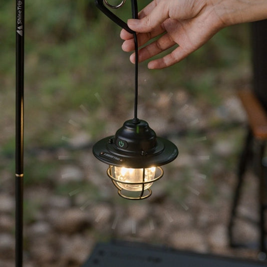 Outdoor Camping Lantern Pine Cone Lamp Chandelier