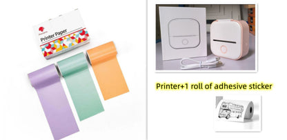 Portable Mini Thermal Label Printer / Printer Bluetooth-compatible Mini Label Printer Price Tag