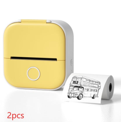 Portable Mini Thermal Label Printer / Printer Bluetooth-compatible Mini Label Printer Price Tag