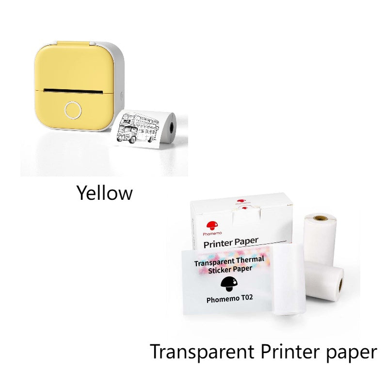 Portable Mini Thermal Label Printer / Printer Bluetooth-compatible Mini Label Printer Price Tag