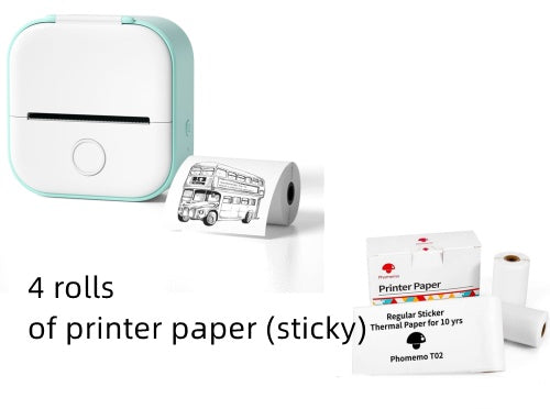 Portable Mini Thermal Label Printer / Printer Bluetooth-compatible Mini Label Printer Price Tag