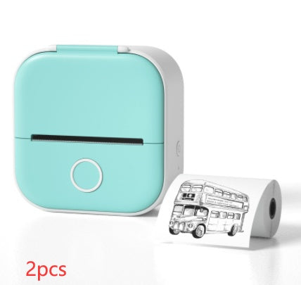 Portable Mini Thermal Label Printer / Printer Bluetooth-compatible Mini Label Printer Price Tag