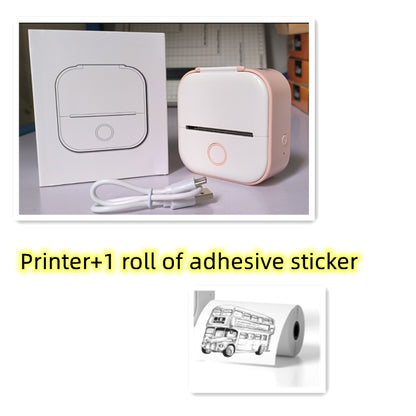 Portable Mini Thermal Label Printer / Printer Bluetooth-compatible Mini Label Printer Price Tag