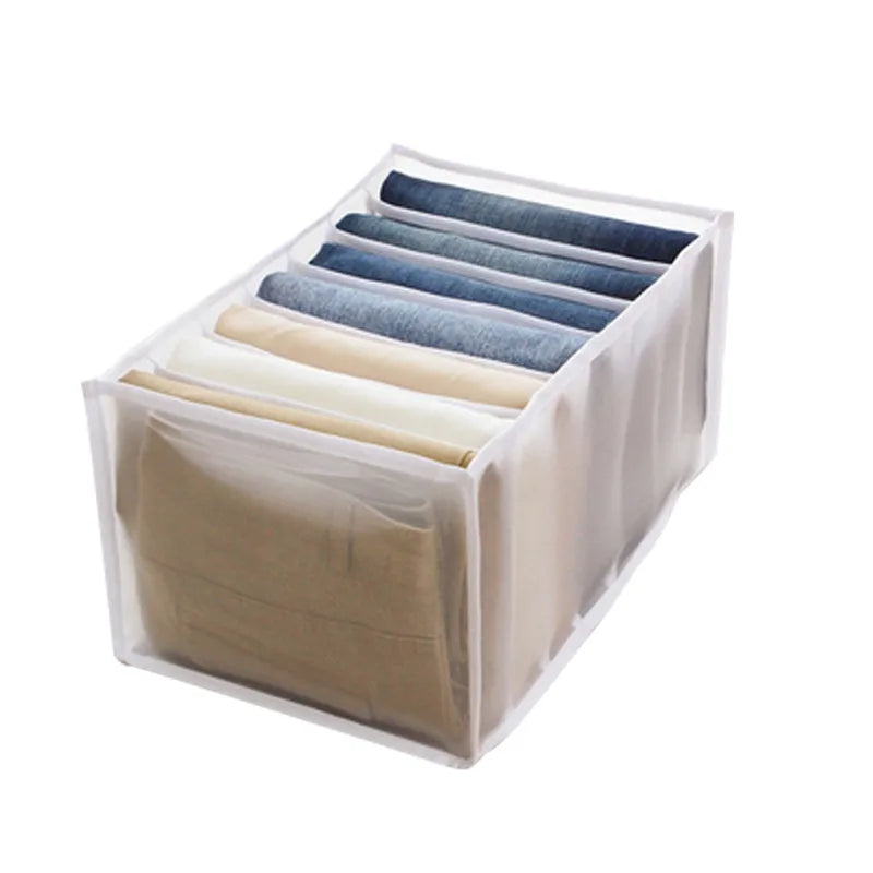 Compartmentalized Drawer Organizer for Socks, Underwear, and Clothes