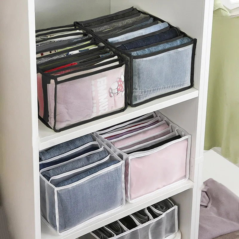 Compartmentalized Drawer Organizer for Socks, Underwear, and Clothes