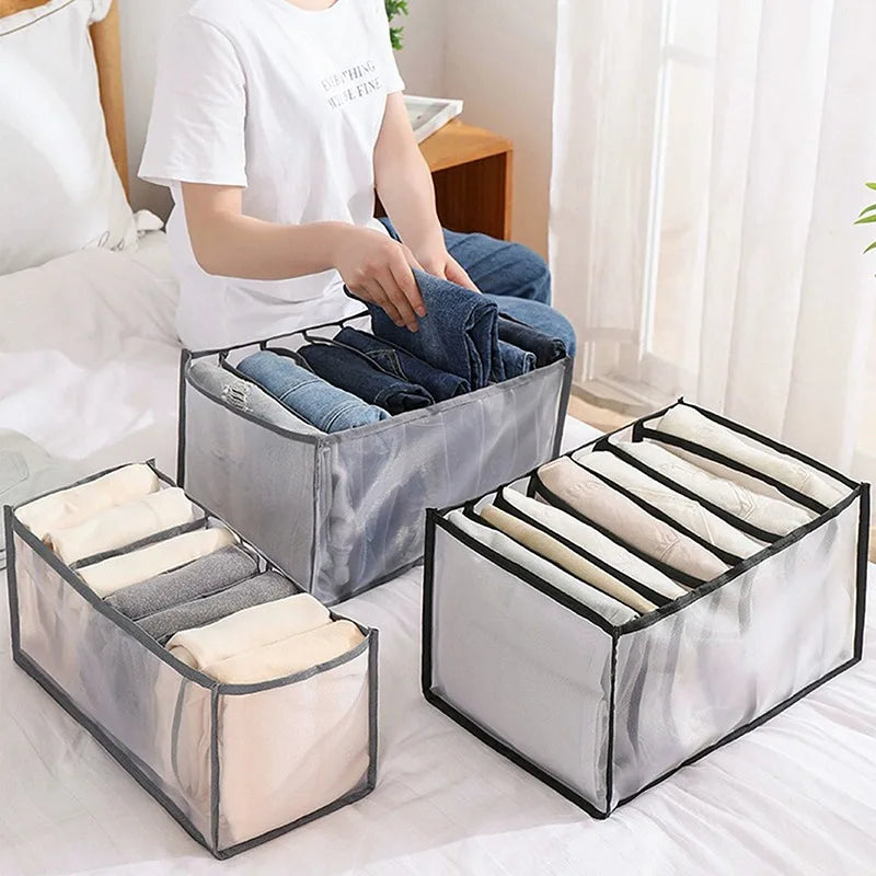 Compartmentalized Drawer Organizer for Socks, Underwear, and Clothes