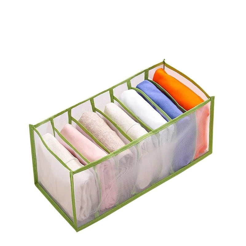 Compartmentalized Drawer Organizer for Socks, Underwear, and Clothes