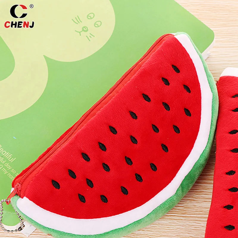 Watermelon Plush Pencil Case