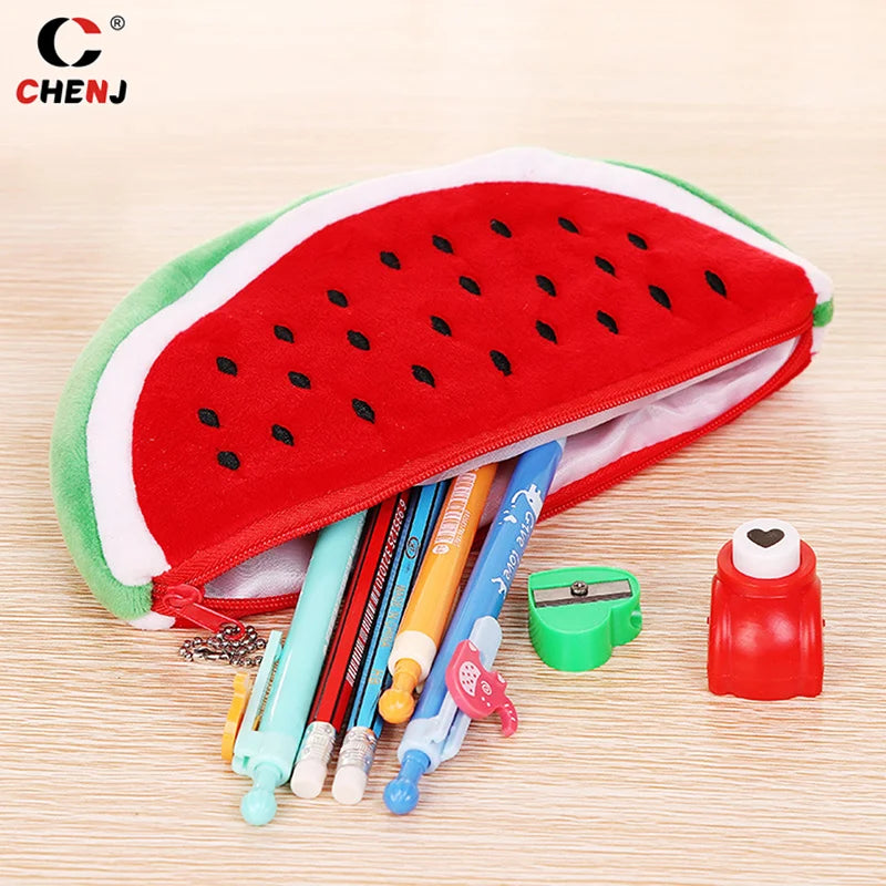 Watermelon Plush Pencil Case