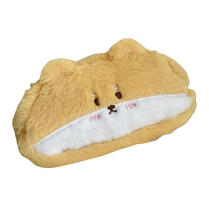 Corgi Puppy Plush Pencil Case