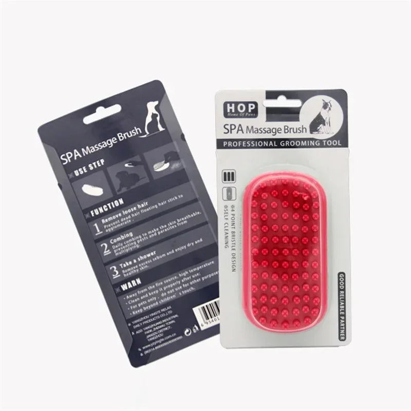 Pet Grooming Bath Silicone Brush