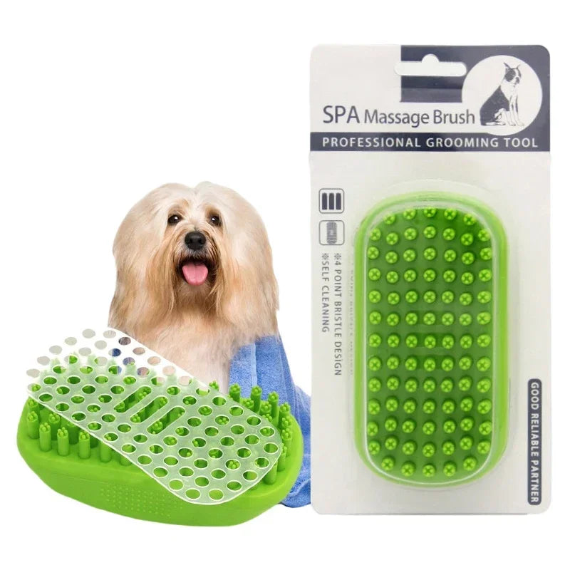 Pet Grooming Bath Silicone Brush