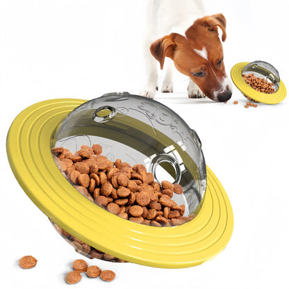 Elliptical Track Rolling Ball Leaky Food Interactive Pet Toy