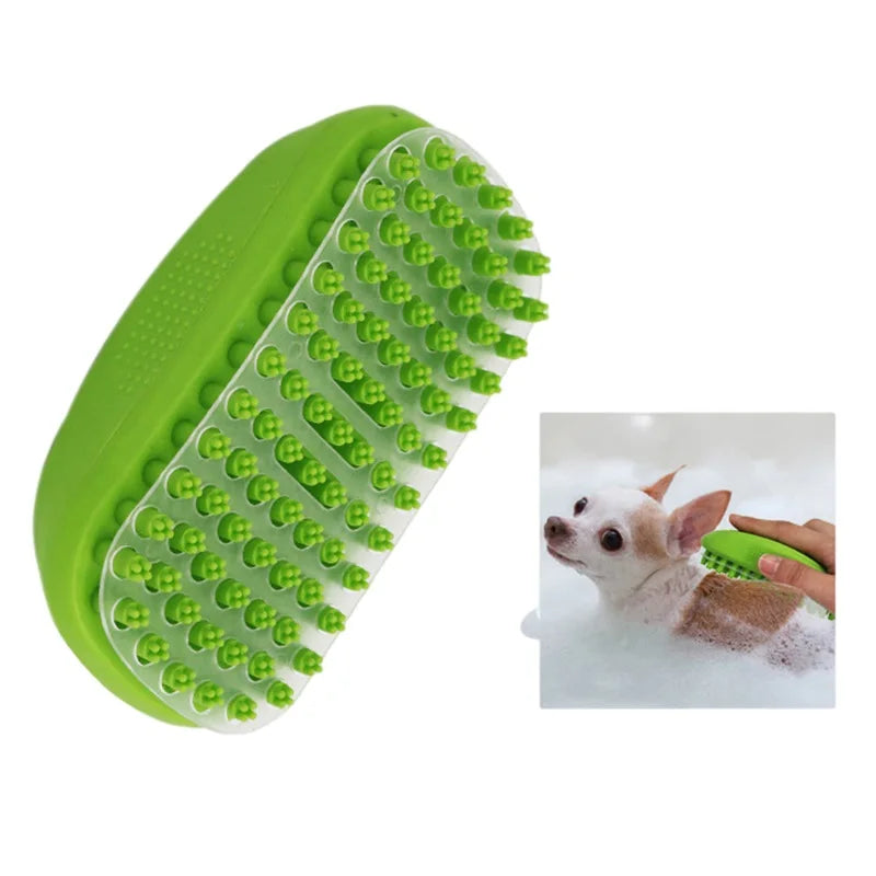 Pet Grooming Bath Silicone Brush