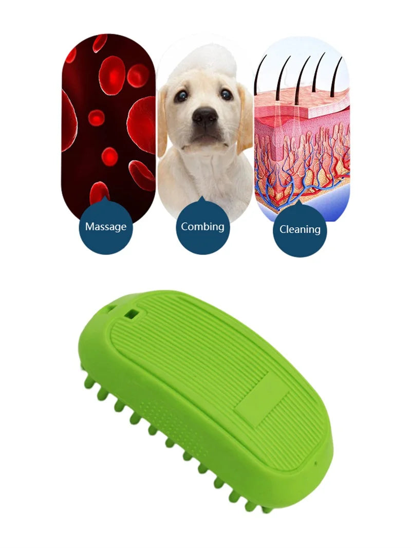 Pet Grooming Bath Silicone Brush