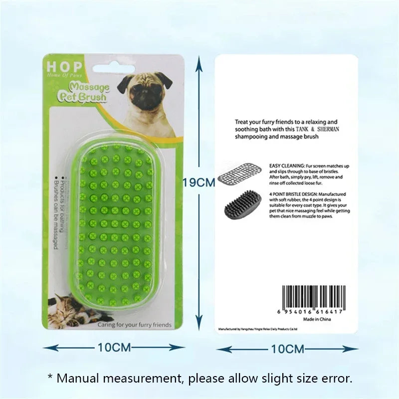 Pet Grooming Bath Silicone Brush