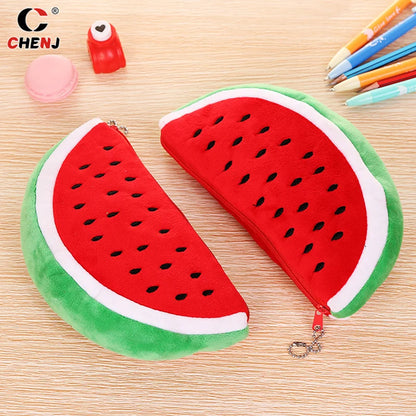 Watermelon Plush Pencil Case