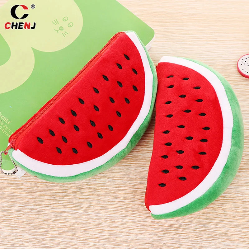 Watermelon Plush Pencil Case