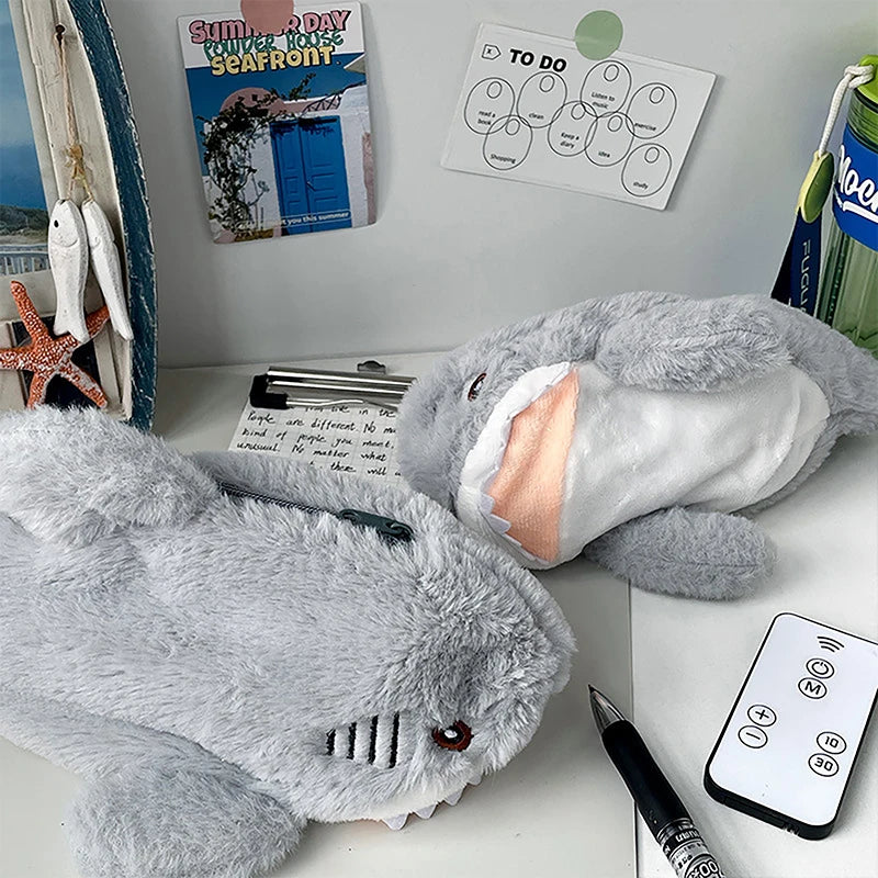 Shark Plush Pencil Case