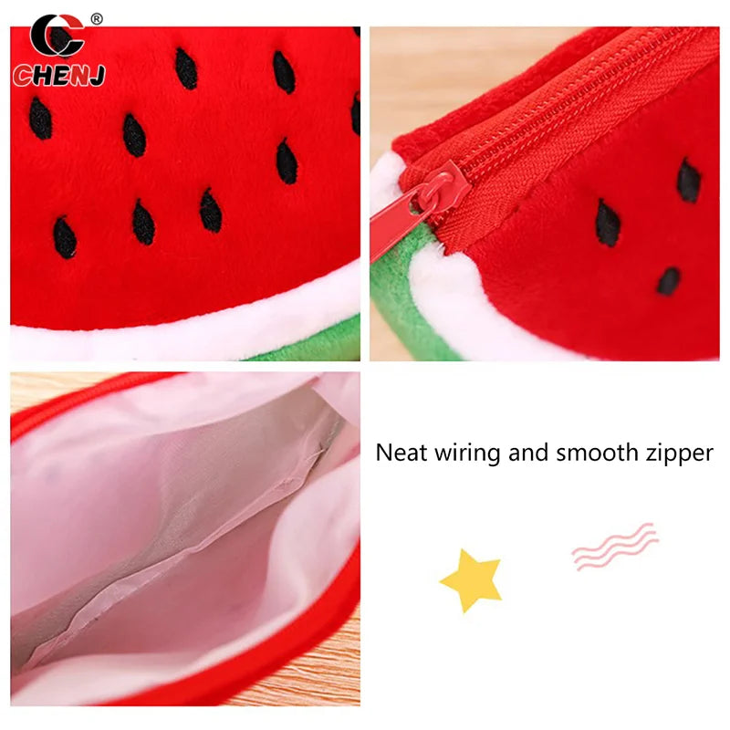 Watermelon Plush Pencil Case