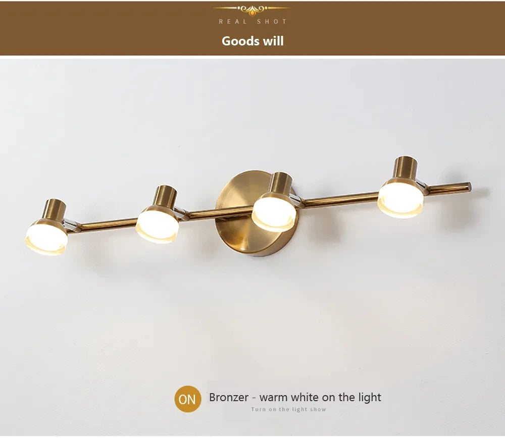 Modern LED Wall Lamp for Bathroom Dressing room Vanity