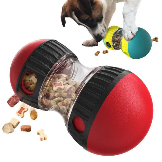 Rolling Leaky Ball Dog Toy