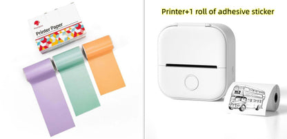 Portable Mini Thermal Label Printer / Printer Bluetooth-compatible Mini Label Printer Price Tag