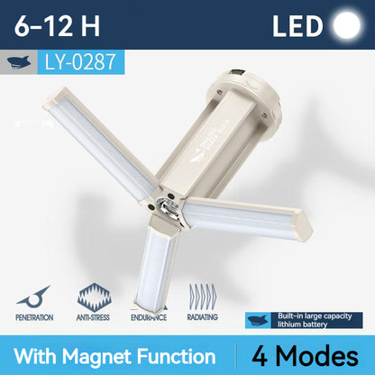 Camping Outdoor Portable LED Lamp with Magnet Function