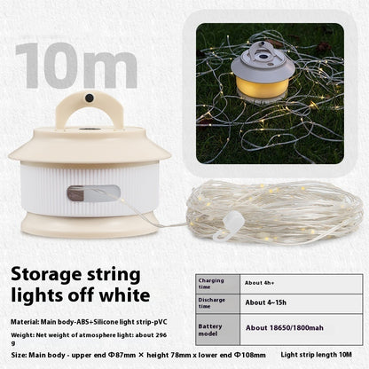 Outdoor Camping Light String Table Lamp / Tent Ambience Light Party Decoration Lamp