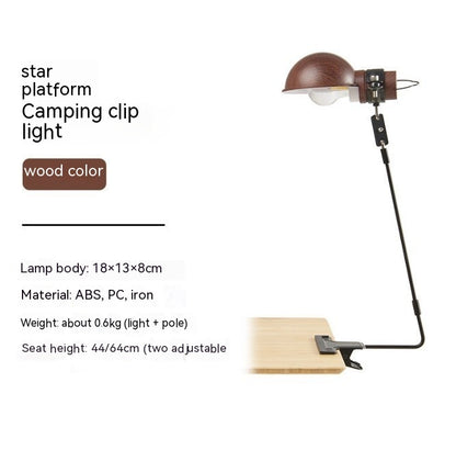 Retro Outdoor Camping Tent Hanging Lamp Charging Lamp Ambience Light