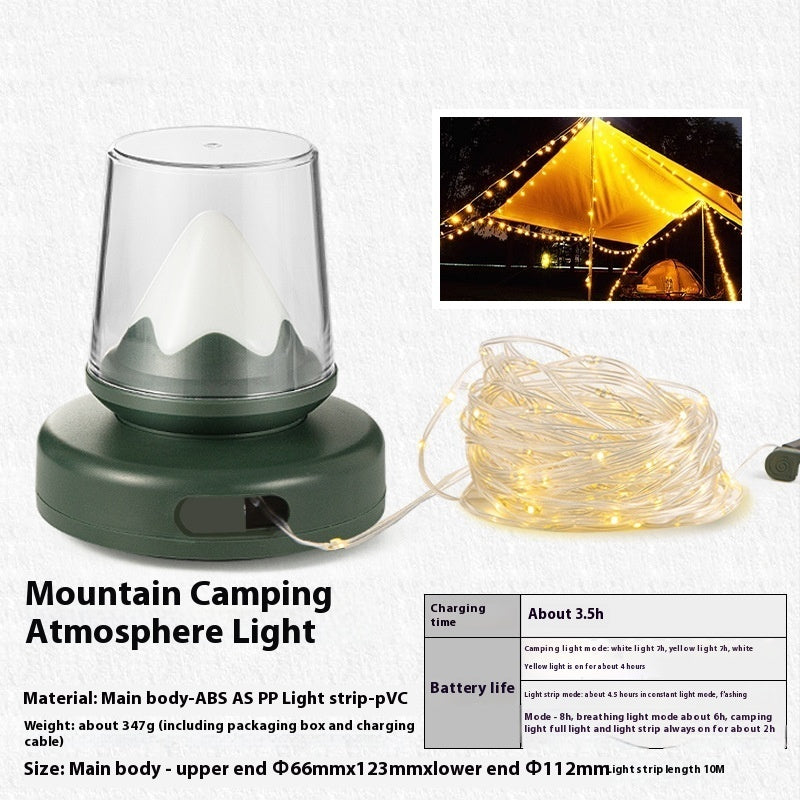 Outdoor Camping Light String Table Lamp / Tent Ambience Light Party Decoration Lamp