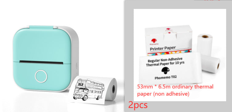 Portable Mini Thermal Label Printer / Printer Bluetooth-compatible Mini Label Printer Price Tag