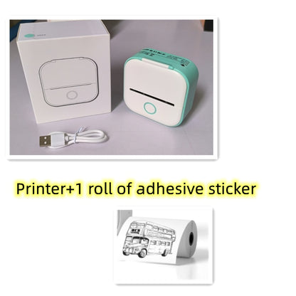 Portable Mini Thermal Label Printer / Printer Bluetooth-compatible Mini Label Printer Price Tag