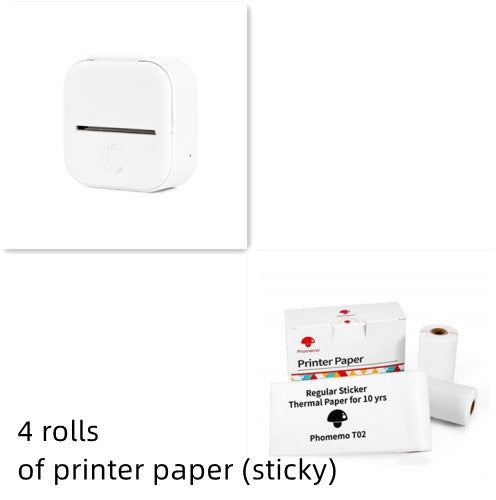 Portable Mini Thermal Label Printer / Printer Bluetooth-compatible Mini Label Printer Price Tag