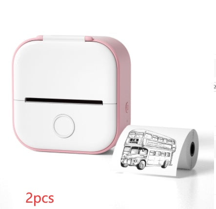 Portable Mini Thermal Label Printer / Printer Bluetooth-compatible Mini Label Printer Price Tag