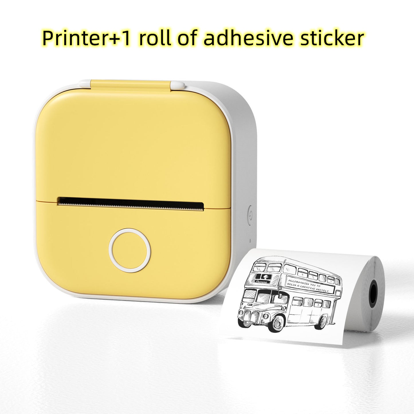 Portable Mini Thermal Label Printer / Printer Bluetooth-compatible Mini Label Printer Price Tag